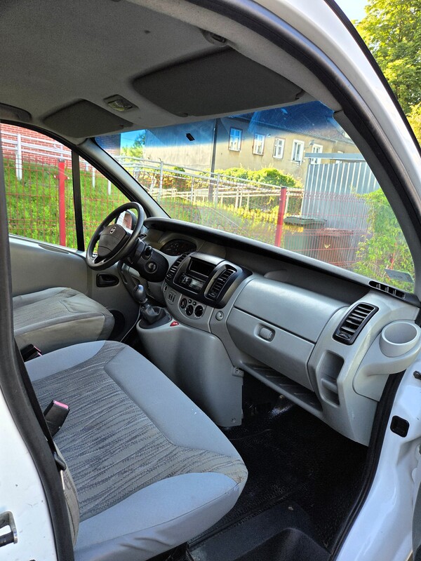 Elbląg Nissan Primastar Lift Vivaro Trafic 2,5 Diesel 145KM 2008 RokWysoki 3-Osobowy — Wspomaganie