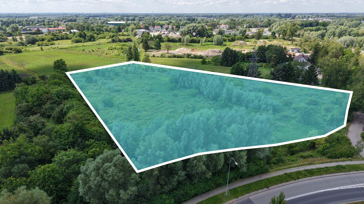 Elbląg NA SPRZEDAŻ DZIAŁKA INWESTYCYJNA O POWIERZCHNI 14 448 M2,ELBLĄG UL. NOWODWORSKA.