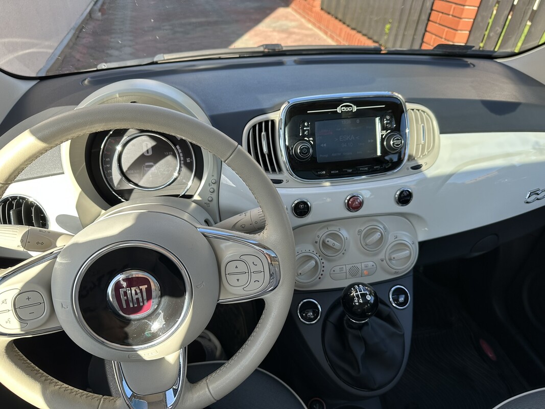 Elbląg Na sprzedaż Fiat 500 z 2017 roku - 37 900 zł