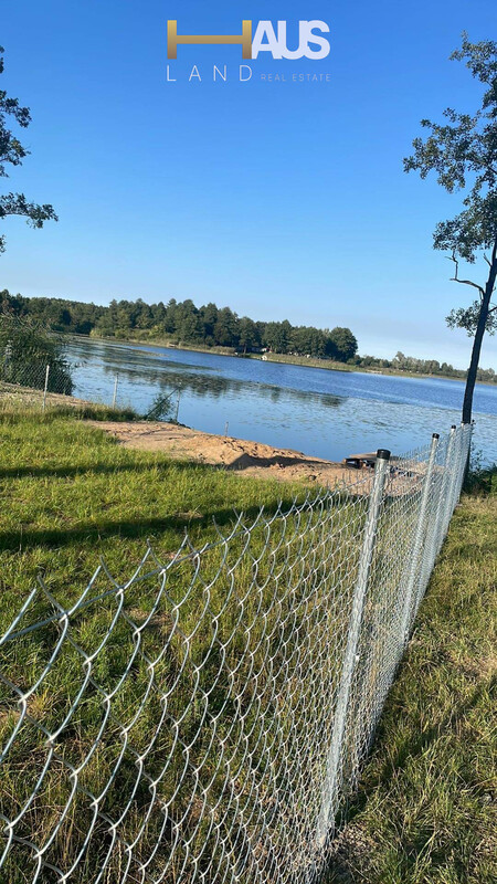 Elbląg PIĘKNA DZIAŁKA WIDOKOWA Z LINIĄ BRZEGOWĄ  JEZIORO JEZIORAK (POJEZIERZE IŁAWSKIE) MATYTY  POWIERZCHNIA