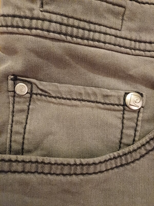 Elbląg Spodnie męskie PIERRE CARDIN Lyon Tapered kolor Sharkgray rozmiar L XL stan doskonały, jak nowy (na Amazon 313