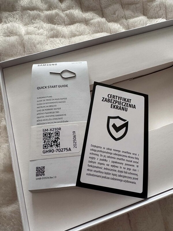Elbląg Samsung Galaxy tab A9+ 256 GB + etui tech-protect na gwarancji