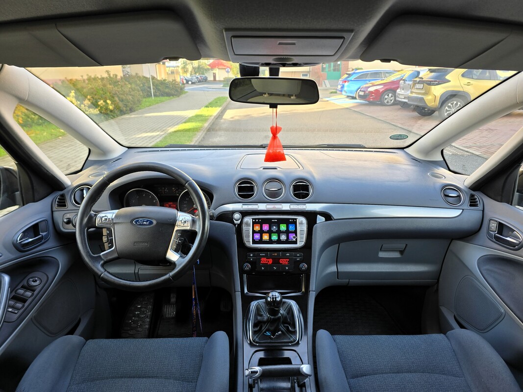 Elbląg Ford S-Max Titanium  2.0 Gaz Sekwencja  145KM 2007Rok Bardzo Dobry Stan 7-Mio Osobowy-Wspomaganie