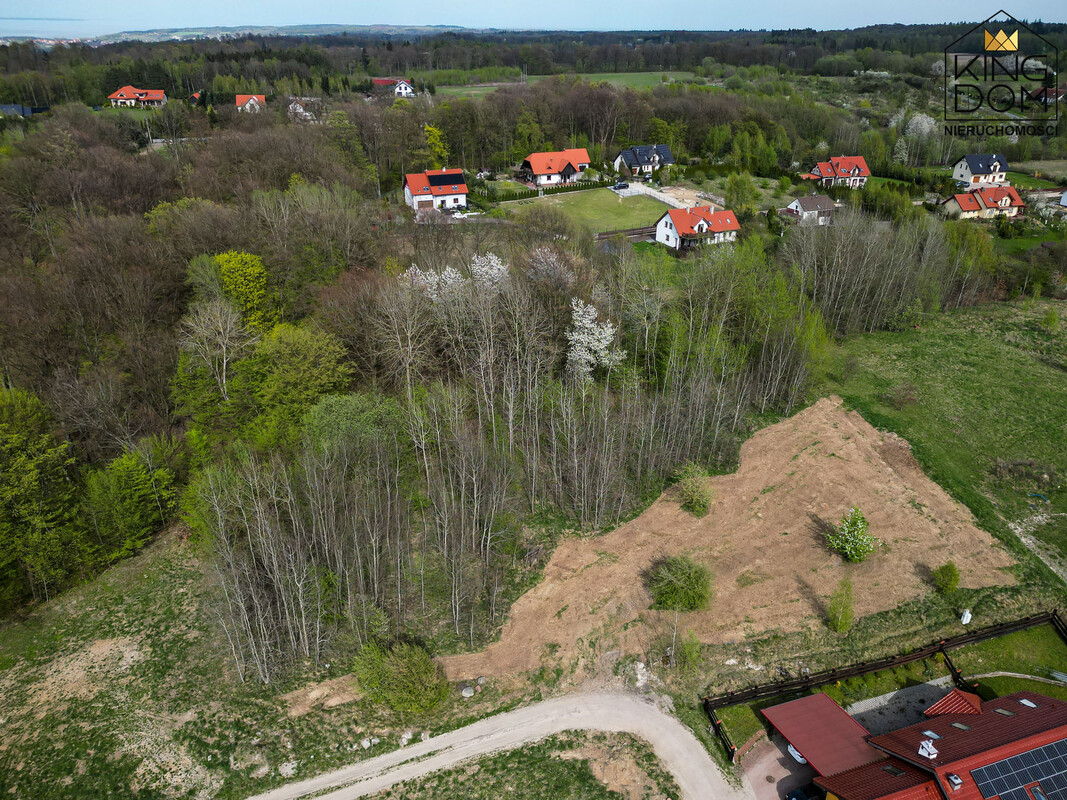 Elbląg KINGDOM NIERUCHOMOŚCI BLISKO CIEBIEDUŻA DZIAŁKA POD ZABUDOWĘ DOMU JEDNORODZINNEGOW MIEJSCOWOŚCI ŁĘCZENAD