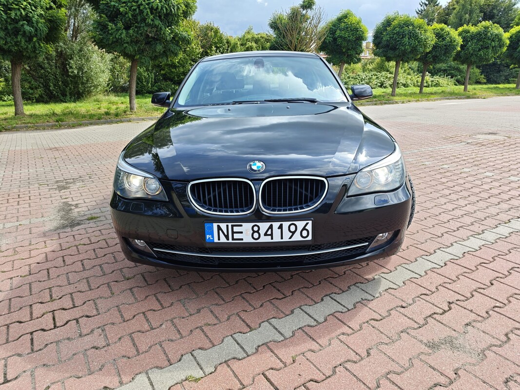Elbląg BMW E60 2007 – zadbane, jeden właściciel w PL, 2 komplety kół