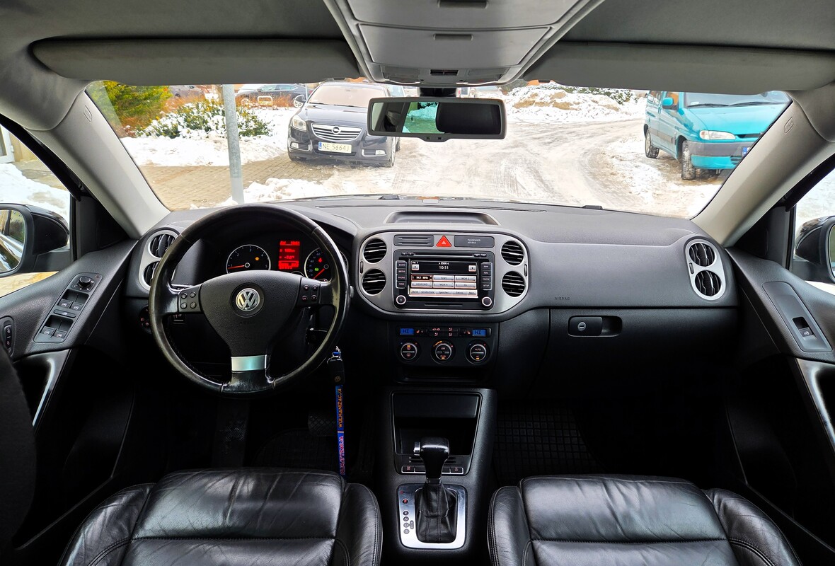 Elbląg Volkswagen Tiguan 2,0TDI 136KM 2010Rok DSG Napęd 4X4 -Klimatyzacja Wspomaganie