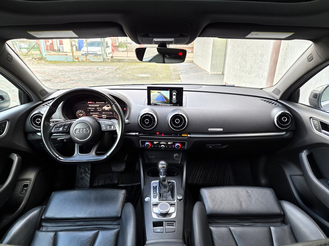 Elbląg Audi A3 Sedan 2.0Benz 220Km 2017Rok Zwinne Miejskie Autko Quattro-Wspomaganie Kierownicy Tempomat