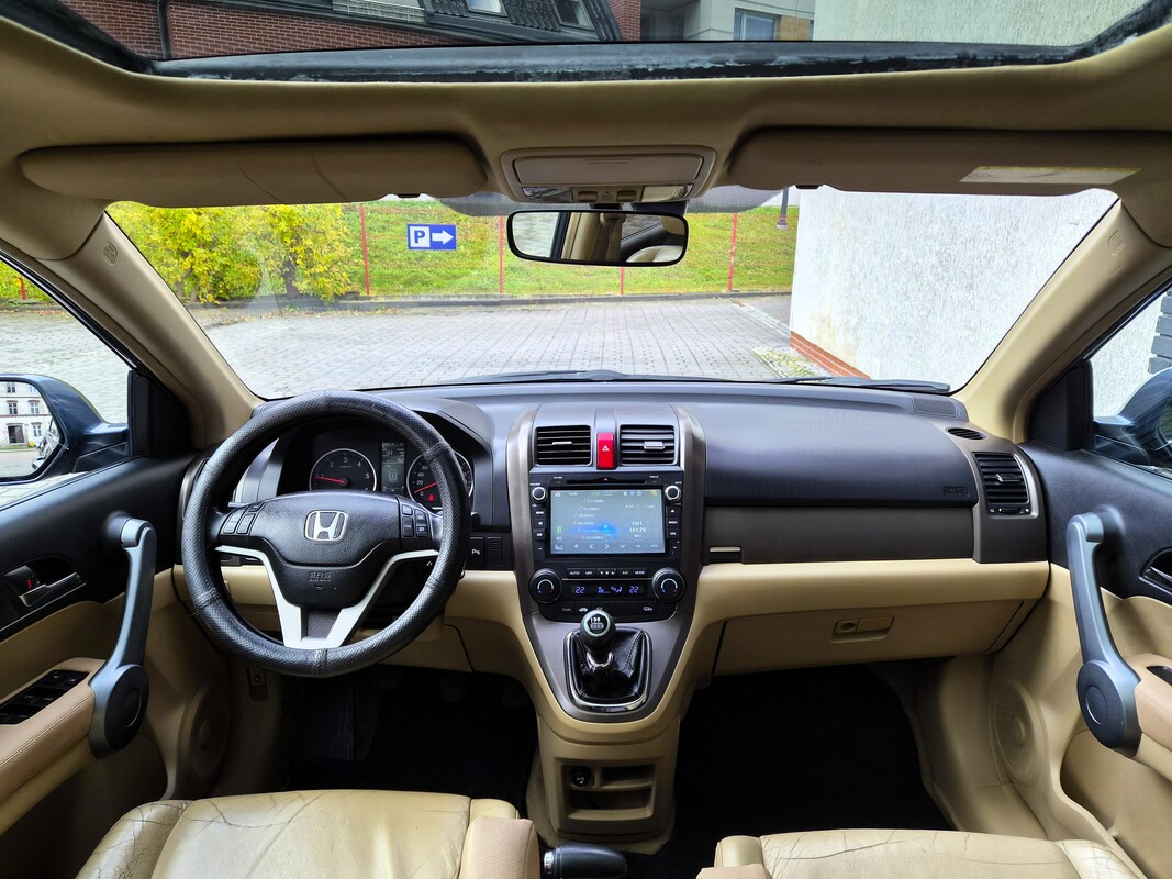 Elbląg Honda CR-V 2,2Diesel 140Km 2008Rok Napęd 4X4 Hak Salon Polska-Elektryczne Szyby Abs Radio Sprawna Klimatyzacja