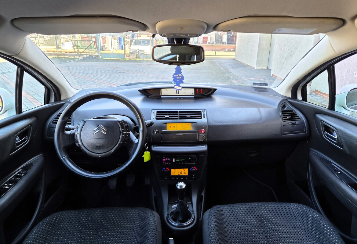 Elbląg Citroen C4 Lift 1,6Benzyna 120KM Dobra Wersja Wyposażenia 2009Rok-Klimatyzacja Poduszki Powietrzne
