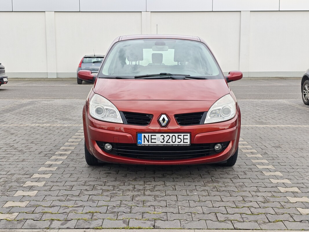 Elbląg Renault Scenic 2008 rok1.6 benzyna 112 KMStan bardzo dobryZadbanyMały przebieg