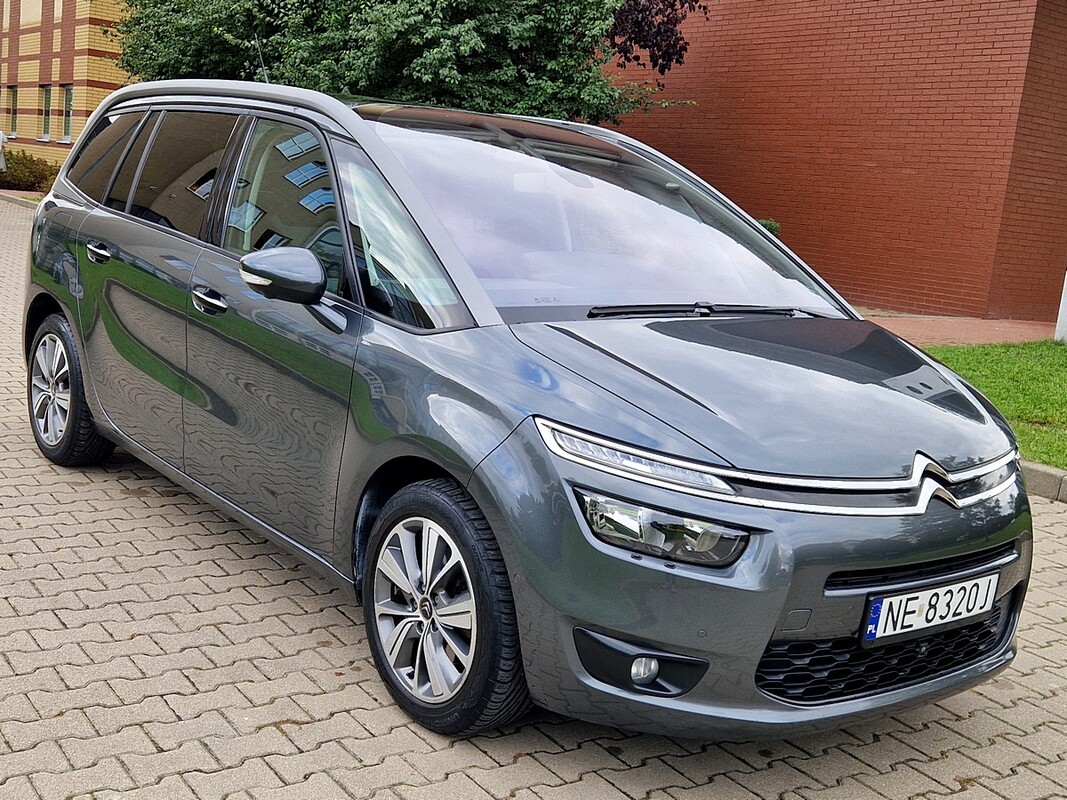 Elbląg Citroen C4 Grand Picasso Rok 2014Silnik 1.6Benz-7Foteli Kamery 360 Klimatronic NAVI