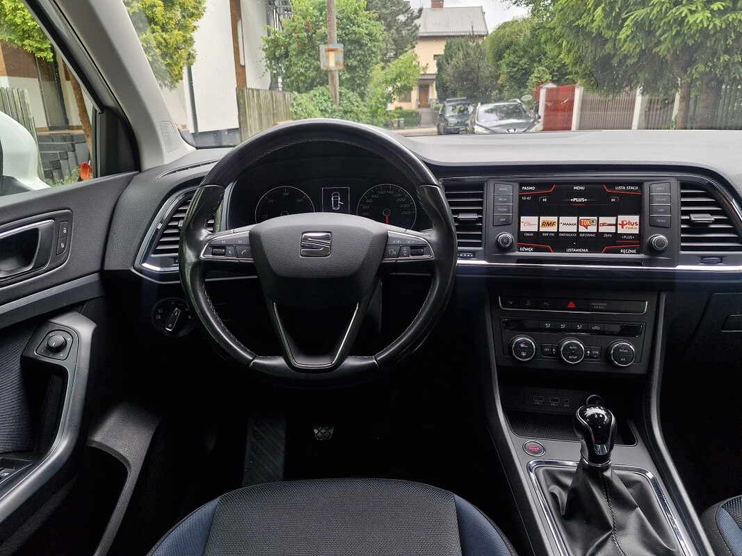 Elbląg Seat Ateca1.6 TDIRok produkcji 2017Klimatronik6 - BiegówŚwiatła LEDKupiona w Polskim Salonie