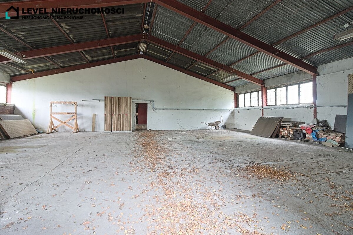 Elbląg LEVEL NIERUCHOMOŚCIHala, magazyn 580 m2,Plac 2707 m2Gronowo GórneNIERUCHOMOŚCI NA POZIOMIE