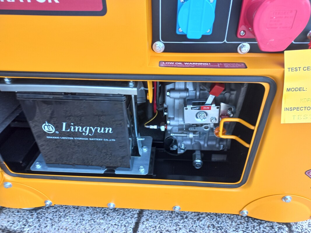 Elbląg Sprzedam agregat prądotwórczy 3fazowy, ekonomiczny, diesel, 5 kW.3 x 400 V
