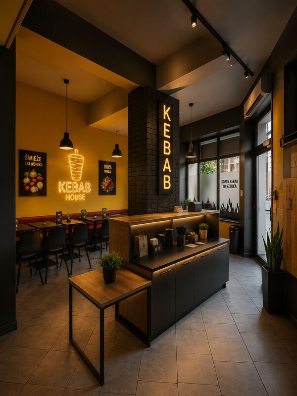 Elbląg DO WYNAJĘCIAlokal użytkowy 60m2dostosowany do gastronomii lub na każdą inną działalność