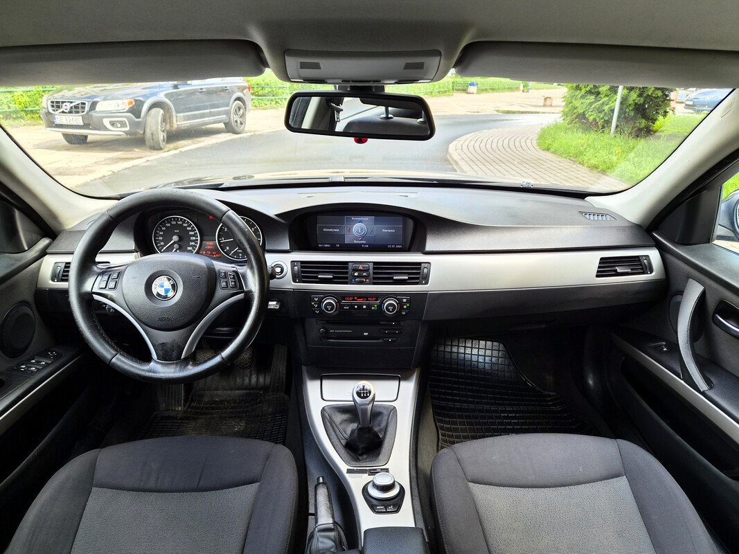 Elbląg BMW 3 E90 2,0Benzyna 130Km Bogata Wersja Wyposażenia 2007Rok Gaz Sekwencja 2030roku-4XElektryczne Szyby