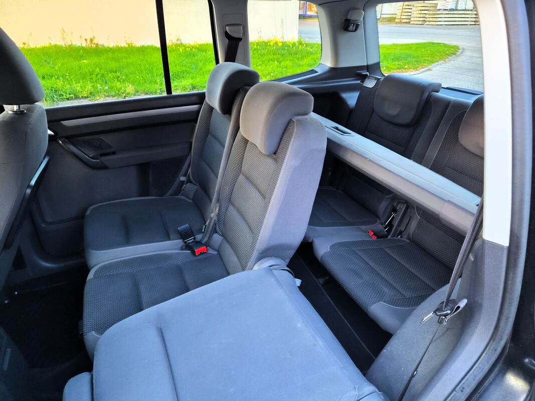 Elbląg Volkswagen Touran 2,0Diesel 140km 7-Mio Osobowy 2012Rok Skrzynia 6-Cio Biegowa-Elektryczne Szyby Abs Radio