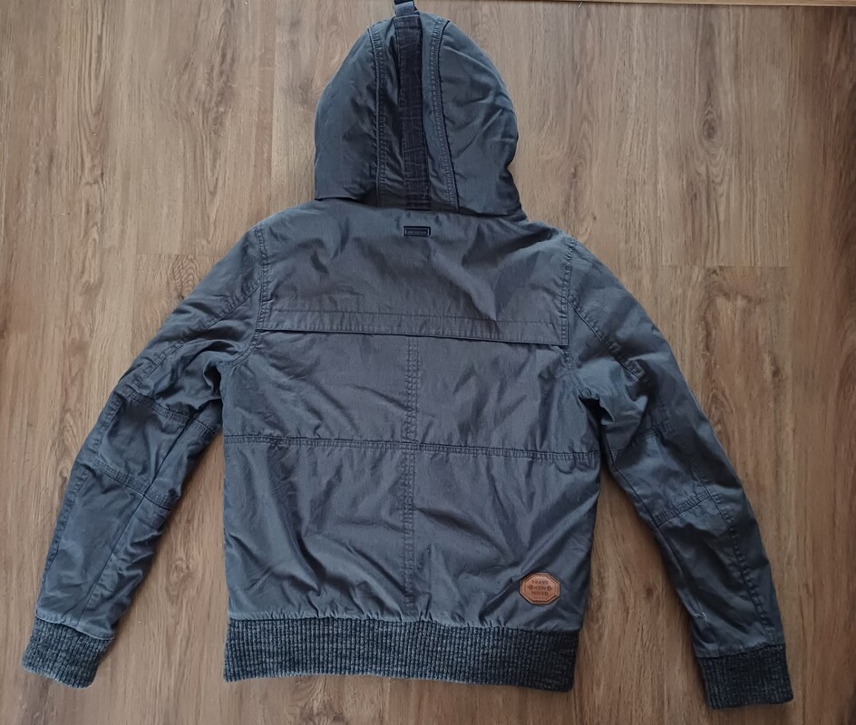Elbląg Kurtka męska NAKETANO, rozmiar M, ocieplana misiem, stan doskonały, wysoka jakość, niemiecka stretwearowa marka