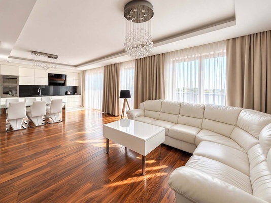 Elbląg DE FACTO NIERUCHOMOŚCITWÓJ ZAUFANY PARTNER! NOWOŚĆ! APARTAMENT NA UL.1-GO MAJA W ELBLĄGU 116,50M2 - SALON Z