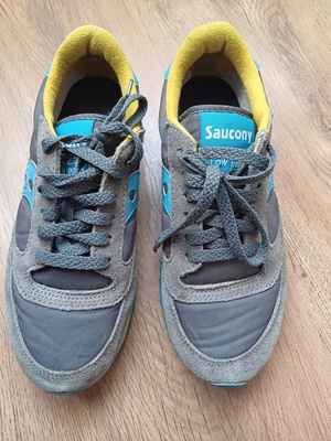 Elbląg Buty sportowe Saucony rozmiar 37 solidne, lekkie przetarcie, stan dobry