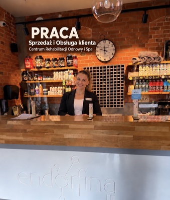 Elbląg 100 - 120 godzin SPRZEDAŻ i OBSŁUGA KLIENTACentrum Rehabilitacji Odnowy i Spaw Elblągu