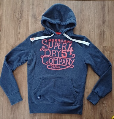 Elbląg Bluza SUPERDRY rozmiar S, ale jest raczej większa,