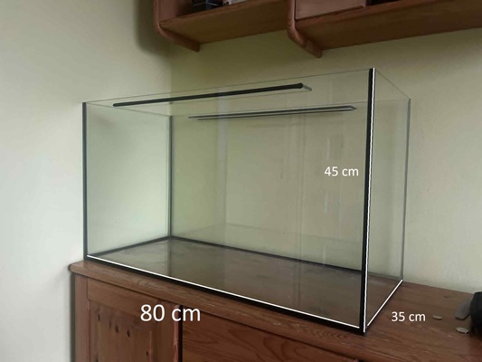 Elbląg SPRZEDAM AKWARIUM 80cm x 35cm x 45cm