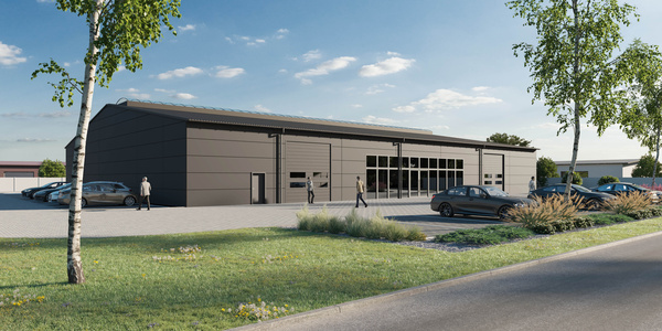 Elbląg SPRZEDAM NOWĄ HALĘ MAGAZYNOWĄ 1344 m 2 w centrum Elbląga