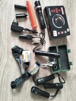 Elbląg Latarki LED * zestaw sto zł