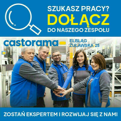 Castorama w Elblągu przy ulicy Żuławskiej 25 poszukuje: Doradcy(-czyni) Handlowego(- a)    - Dołącz do