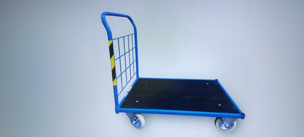 Elbląg POLSKI Wózek transportowy ROMEK K-1 platformowy 100x60cm nośność 400kg. Kupiony na czas remontu mieszkania