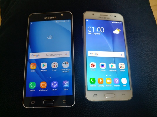 Elbląg Sprzedam dwa Samsungi
CENA ZA OBA
J5 2016 Dual Sim oraz J5
J5 2016 lekkie zbicie ledwie widoczne, poza tym