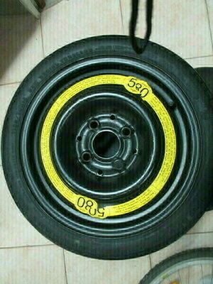 Elbląg Sprzedam  KOŁO  ZAPASOWE - DOJAZDOWET 105/70/R14  , rozstaw śrub 4x100,3,5 cala ET - 38