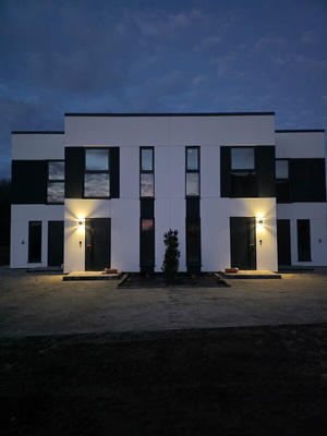 Elbląg 🏡 NOWOCZESNY DOM W ZABUDOWIE DWULOKALOWEJ &ndash; ELBLĄG, UL. IWASZKIEWICZA | 134 m&sup2; | STAN