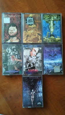 Elbląg Sprzedam Kasety Magnetofonowe
SEPULTURA - ARISE - 60 zł
SEPULTURA - ROOTS - 40 zł
SEPULTURA - CHAOS A. D _ 70
