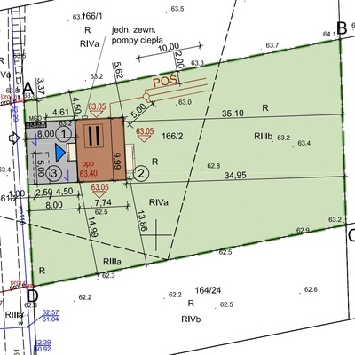 Elbląg Sprzedam Działkę budowlaną o wielkości 1506m2 w miejscowości Nowina
z pozwoleniem na budowę domu Drops Bobo