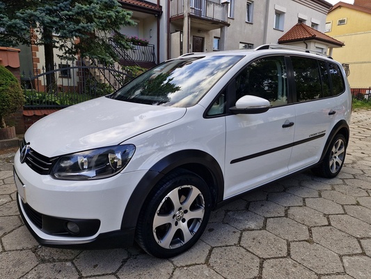 Elbląg Volkswagen Touran Cross1.6 TDIModel 2014KlimatronikAlufelgiKupiony w Polskim Salonie