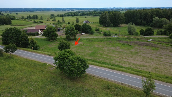 Elbląg Zielony Grąd przy węźle Pasłęk Północ Działka budowlana 1500 m² z prawomocnymi, bezterminowymi warunkami