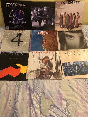 Elbląg Sprzedam 8x płyty winylowe zespołu Foreigner:
1.Foreigner-4- db.
2.Unusual Heat-bdb.
3.Inside Information-db.