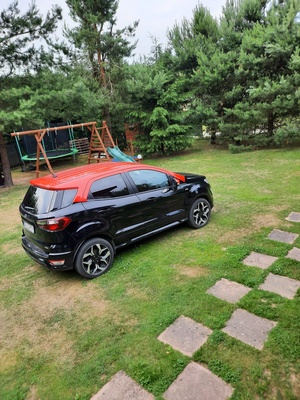 Elbląg Sprzedam samochód marki FORD EcoSport ST-LINE, rok 2018,poj. 1,0 cm  EcoBoost, TURBO, 125 kM, kamera cofania,