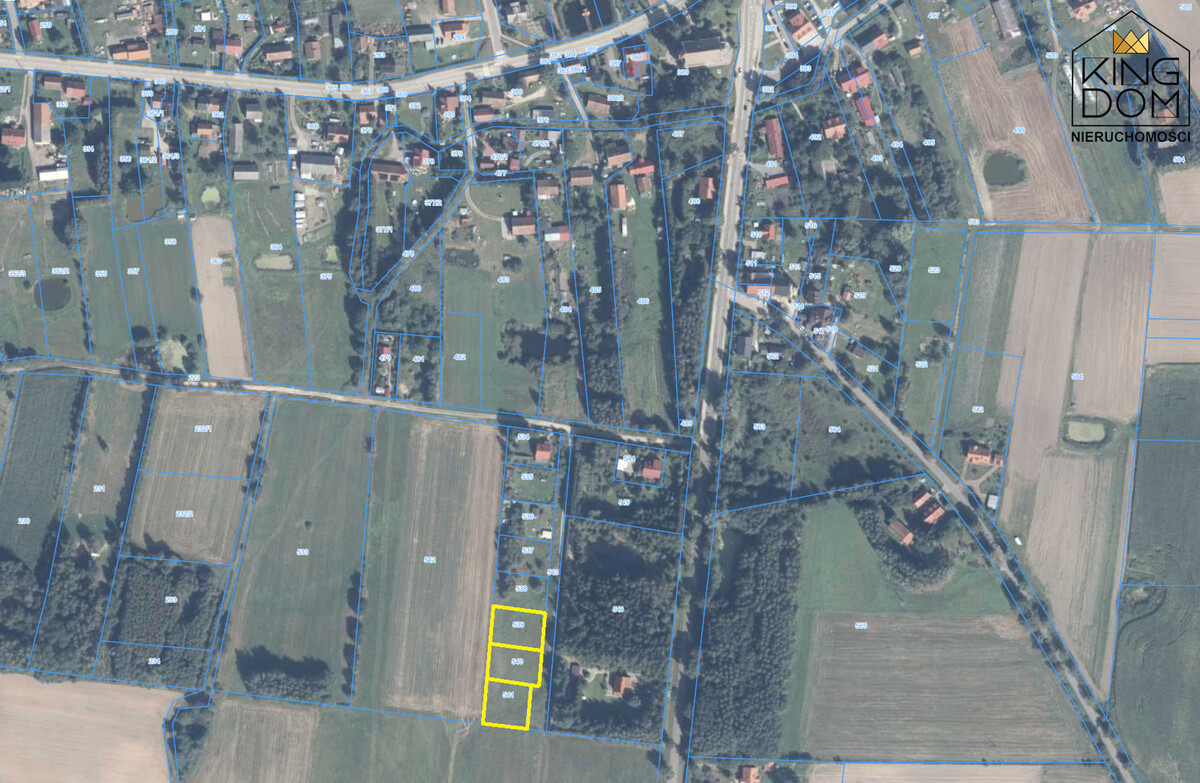 Elbląg KINGDOM NIERUCHOMOŚCI BLISKO CIEBIENA SPRZEDAŻ TRZY ATRAKCYJNE DZIAŁKIPOD ZABUDOWĘ JEDNORODZINNĄZ WYDANYMI