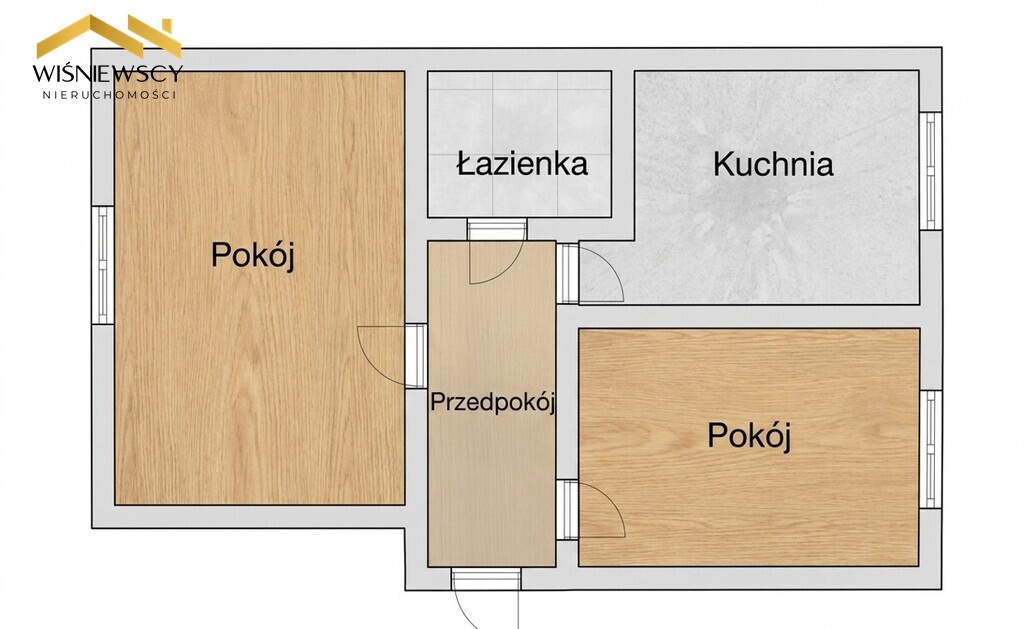 Elbląg WIŚNIEWSCY NIERUCHOMOŚCI Sp. z o.o.Sprzedam mieszkanie - Elbląg, Trybunalska. Oferta: Na sprzedaż dwupokojowe