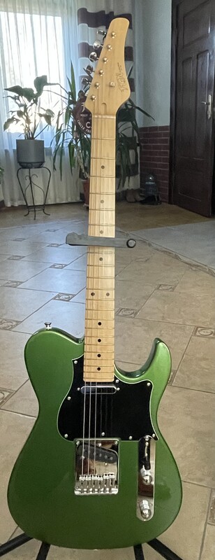 Elbląg Piękny Telecaster FGN – japońska precyzja, wyjątkowy kolor, blokowane klucze Gotoh! Mieszkam w Pasłęku