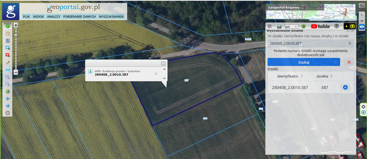 Elbląg WGN Nieruchomości oddział w Elblągu prezentuje Państwu działkę budowlaną w Rychlikach, osiedle domków
