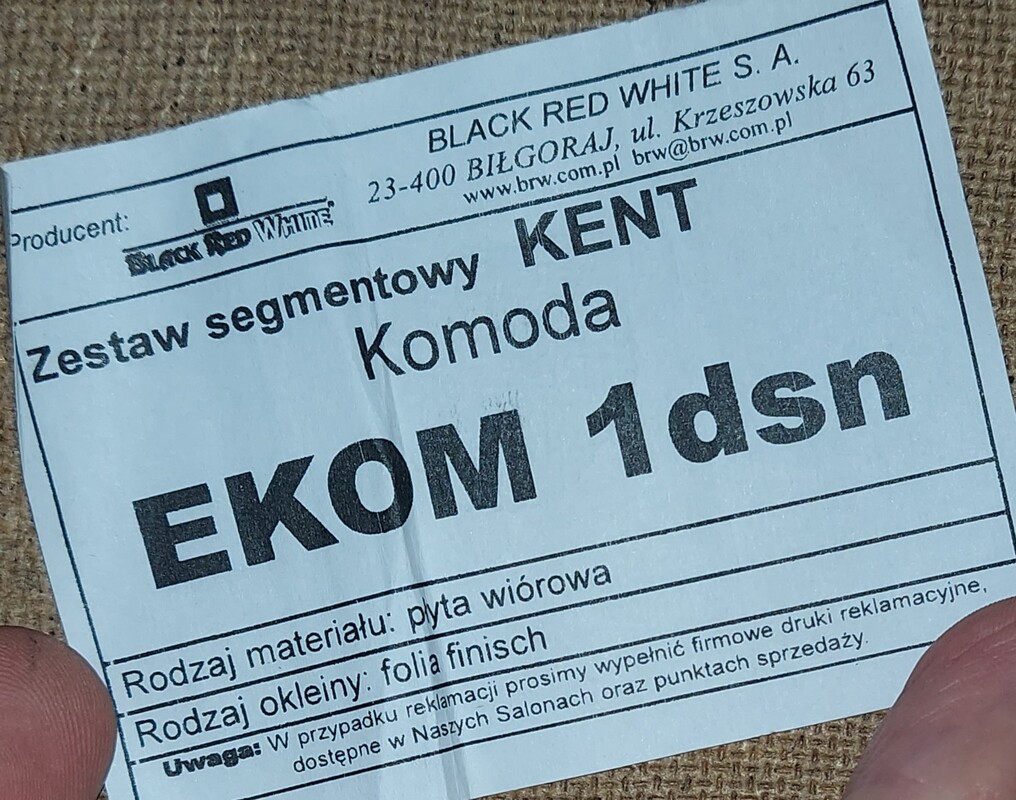 Elbląg Sprzedam szafkę narożną BRW EKOM 1dsn z zestawu segmentowego KENT
stan dobry
Odbiór osobisty
Zapraszam