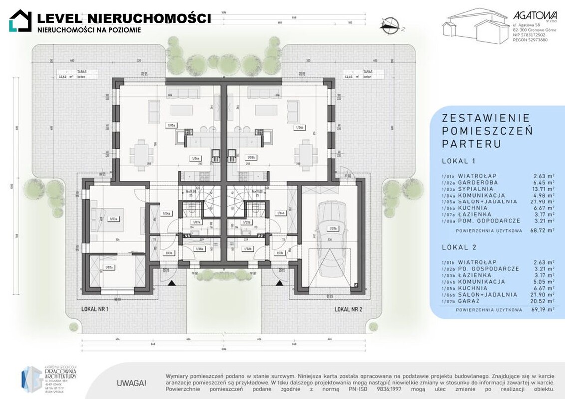 Elbląg LEVEL NIERUCHOMOŚCINowe domy - Osiedle AgatowaGronowo GórneNIERUCHOMOŚCI NA POZIOMIE