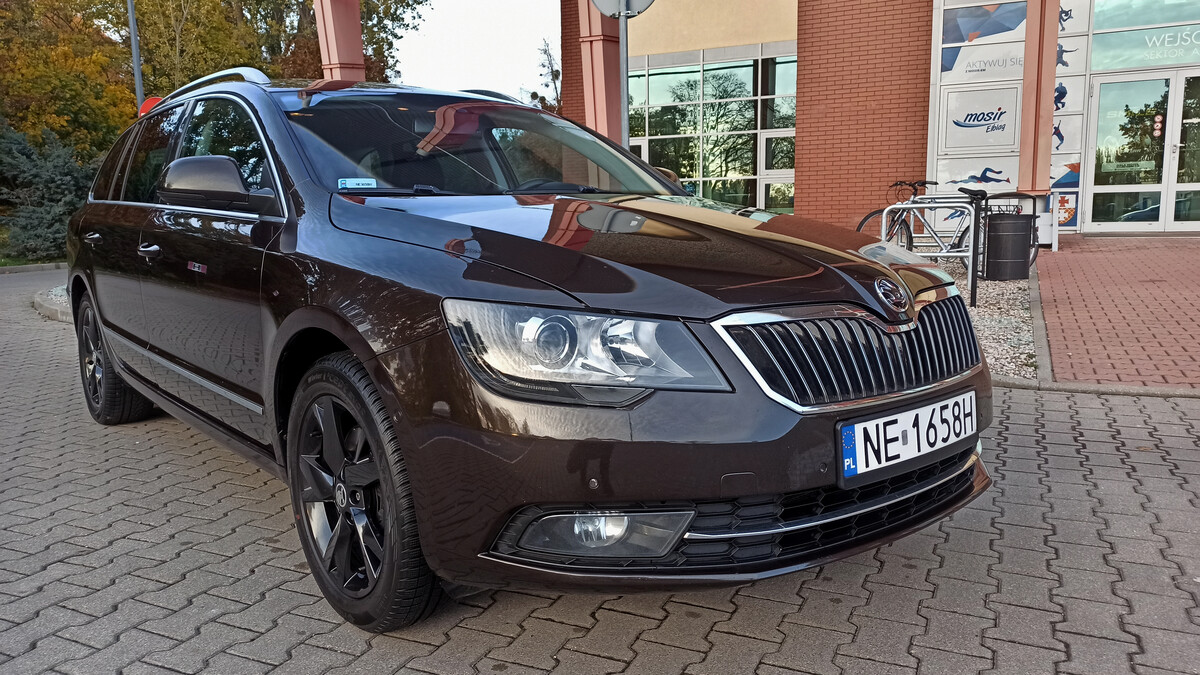 Elbląg SKODA SUPERB LIFT 2015 r. 2.0 DIESEL 170 KM AUTOMATPOLSKI SALON STAN IDEALNY