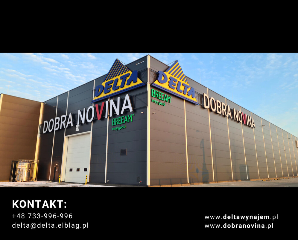 Elbląg Hala produkcyjna z suwnicami – strategiczne miejsce dla przemysłu zbrojeniowego!