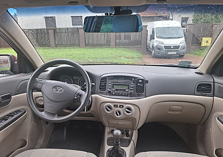 Elbląg HYUNDAI ACCENT1.4 Benzyna2009 Rok Klimatyzacja Sprawna Serwisowany do końca