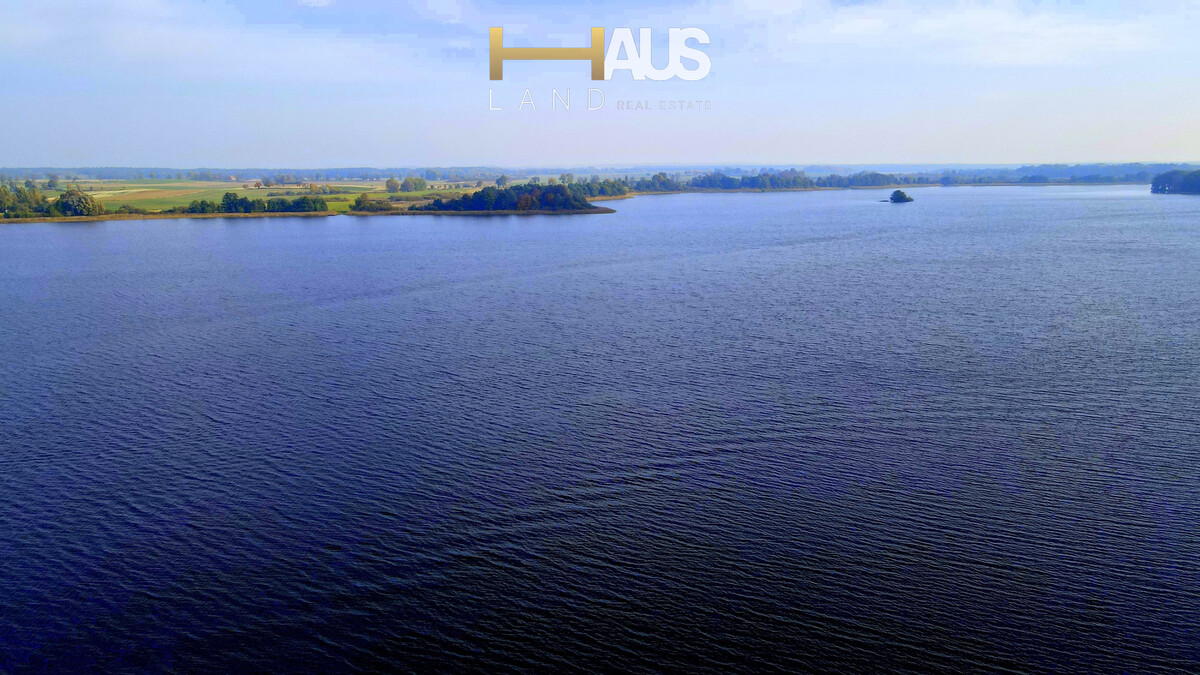 Elbląg PIĘKNA DZIAŁKA WIDOKOWA Z LINIĄ BRZEGOWĄ  JEZIORO JEZIORAK (POJEZIERZE IŁAWSKIE) MATYTY  POWIERZCHNIA